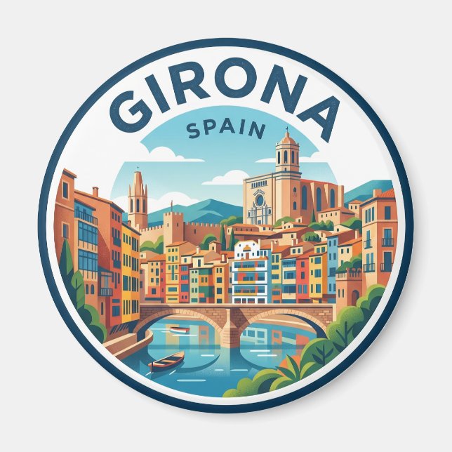 Íman Girona, Espanha Espanha (Frente)