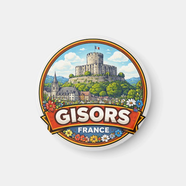 Íman Gisors França  (Frente)