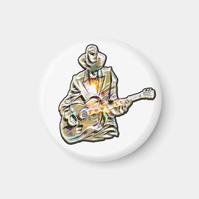 Íman Gitarren Blues Mann - Sinta isso (Frente)