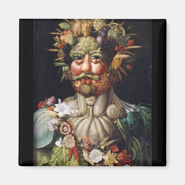 Íman Giuseppe Arcimboldo Vegetable Man (Vertumnus) (Frente)
