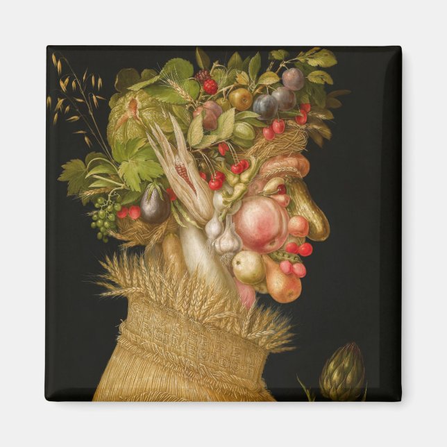 Íman Giuseppe Arcimboldo - Verão (Frente)