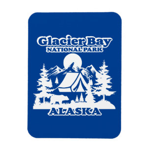 Íman Glacier Bay Alaska