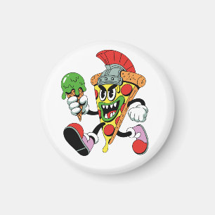 Íman Gladiator Pizza Slice Brainrot