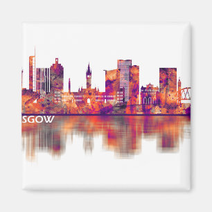 Íman Glasgow Scotland Skyline