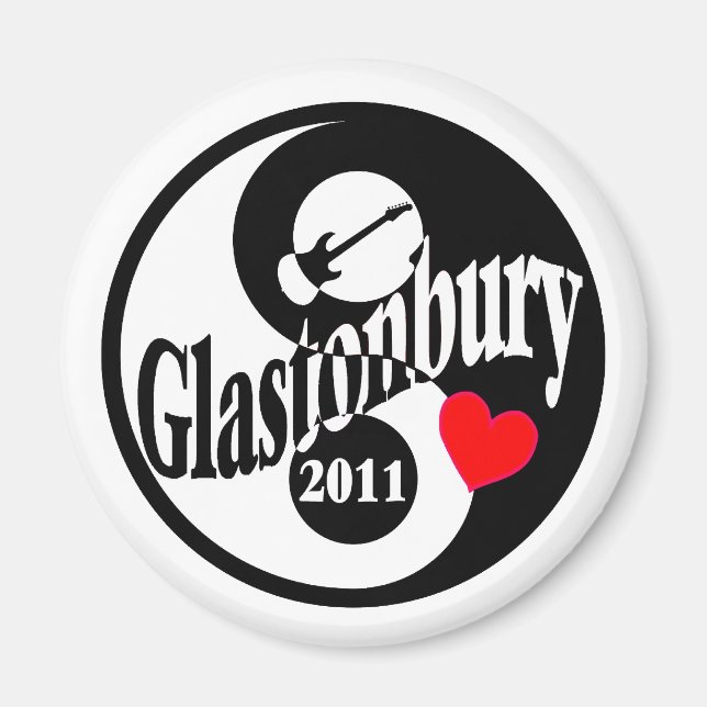 Íman Glastonbury (Frente)