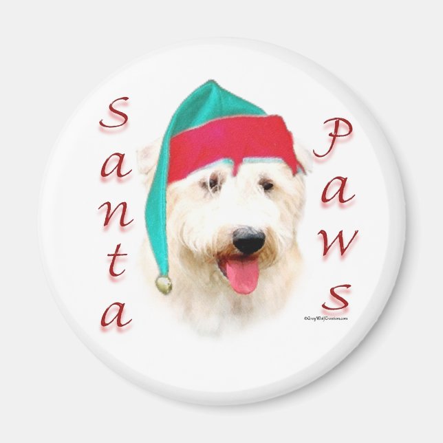 Íman Glen of Imaal Terrier Papais noeis Paws (Frente)