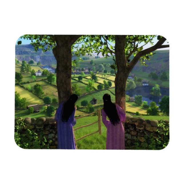 Íman Glen of the Twins Flexible Magnet (Horizontal)