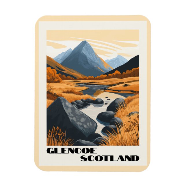 Íman Glencoe, Escócia - Terras Altas Escocesas Incrívei (Vertical)