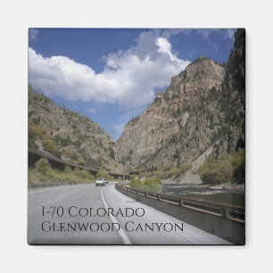 Íman Glenwood Canyon Colorado I-70 Magnet