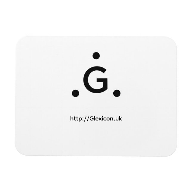 Íman Glexicon UK Foto  (Horizontal)