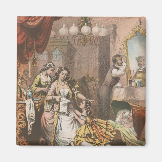 Íman Glicerina de cacau de Hovey, cerca de 1860 (Frente)