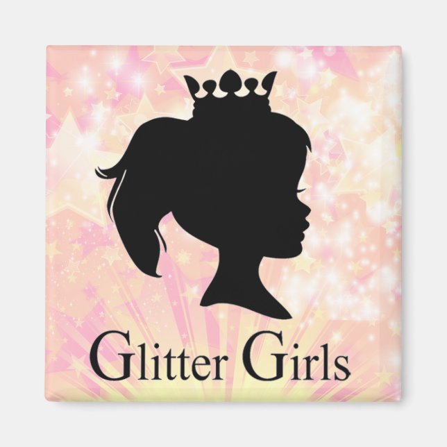 Íman Glitter Girls Refrigerator (Frente)