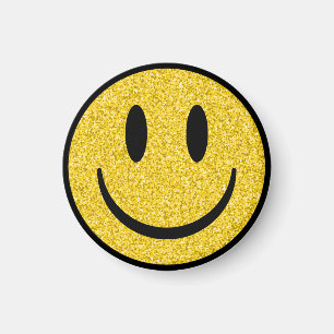 Íman Glitter Smile Face