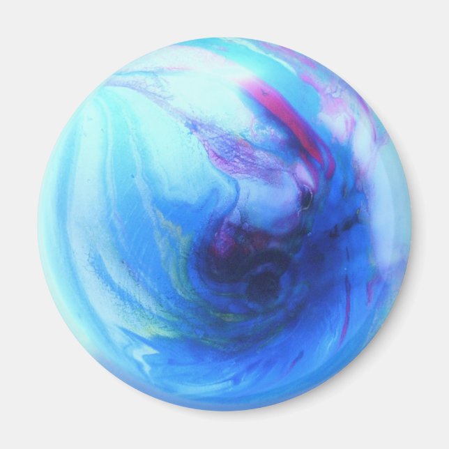 Íman Globo Azul (Frente)
