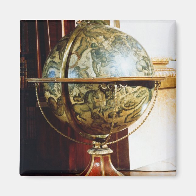 Íman Globo Celestial, 1688 (Frente)