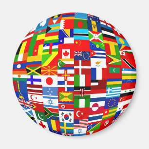 Íman Globo da bandeira