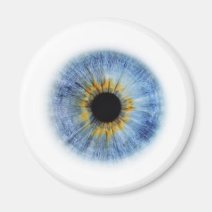 Íman Globo ocular azul