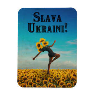 Íman Glória à Ucrânia! Slava Ucraniano!