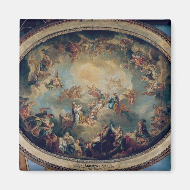 Íman Glorificação da Virgem, 1731 (Frente)