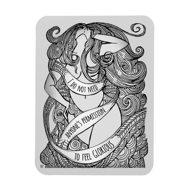 Íman Glorioso ímã em Cinzas (Vertical)