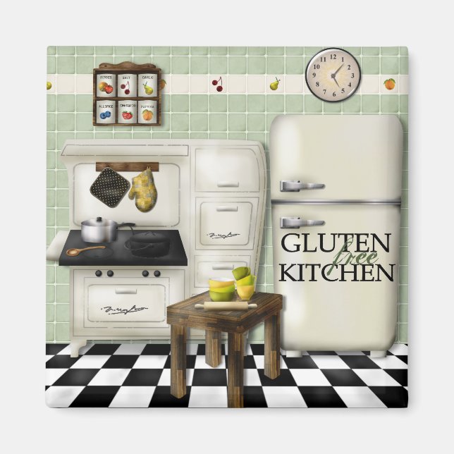 Íman Gluten Free Kitchen Green (Frente)