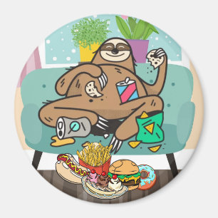 Íman Gluttony Sloth Magnet