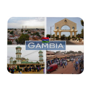 Íman GM Gâmbia The Arch - Mercado de Serekunda -