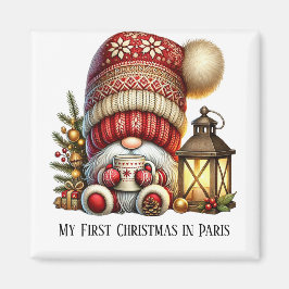 Íman Gnome Christmas Coco Long Magnet