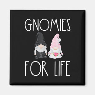 Íman Gnomias Para A Vida Engraçado Casamento Gnomo Noiv