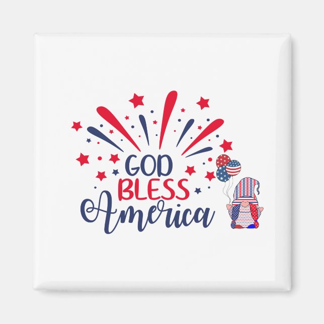 Íman Gnomo Americano (Frente)