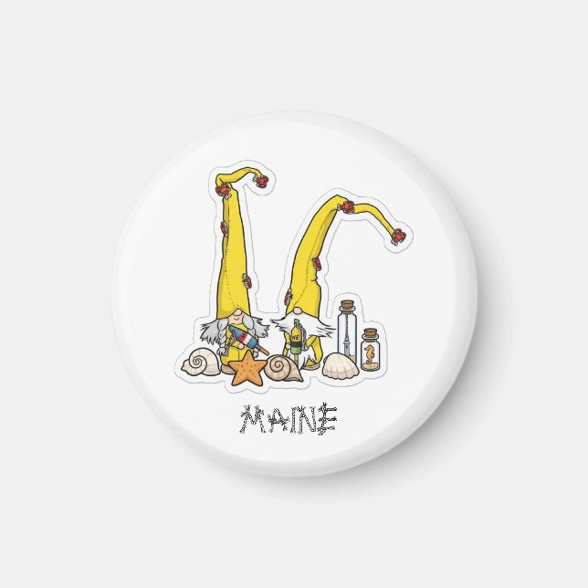 Íman Gnomo do Maine  (Frente)