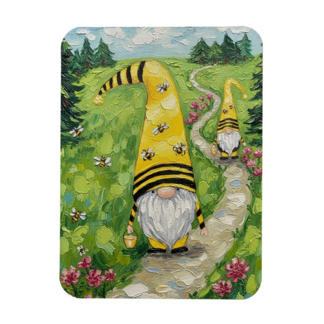 Íman Gnomos Abelhas (Vertical)