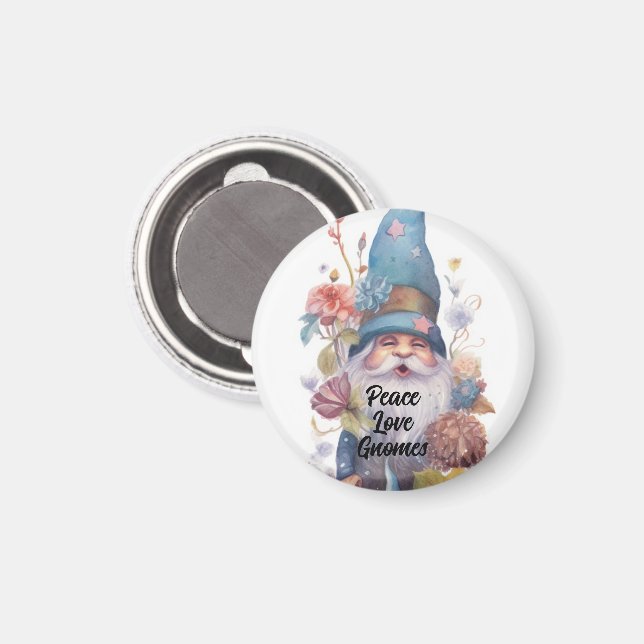 Íman Gnomos de paz e amor (Front/Back)