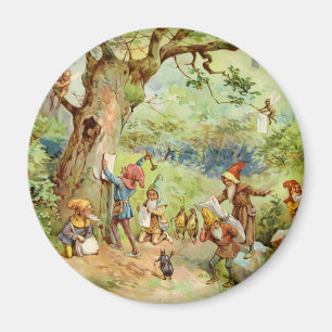 Íman Gnomos, Elfos e Fadas na Floresta Mágica