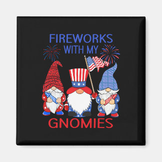 Íman Gnomos Leopardo do Dia 4 de Julho Fogo Americano E