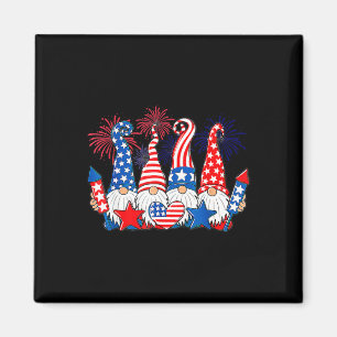 Íman Gnomos Patriótico Americano Bandeira Custa 4