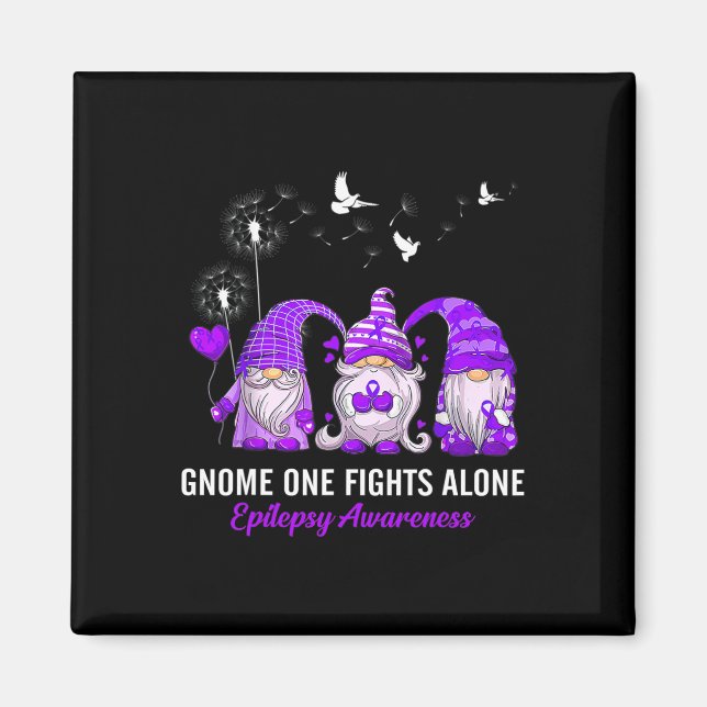 Íman Gnomos Um Combate a Conscientização sobre Epilepsi (Frente)