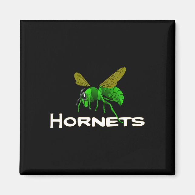Íman Go Green Hornets Plugbyll Bysebyll Bysketbyll Chee (Frente)