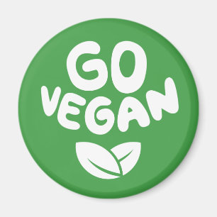 Íman Go Vegan Green