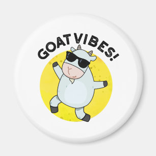Íman Goat Vibes Funny Animal Pun