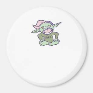 Íman Goblincore Fart Goblin Clássico