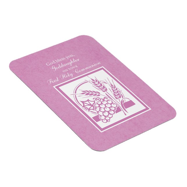 Íman GodFilha Primeira Comunhão, Rosa (Lado Direito)