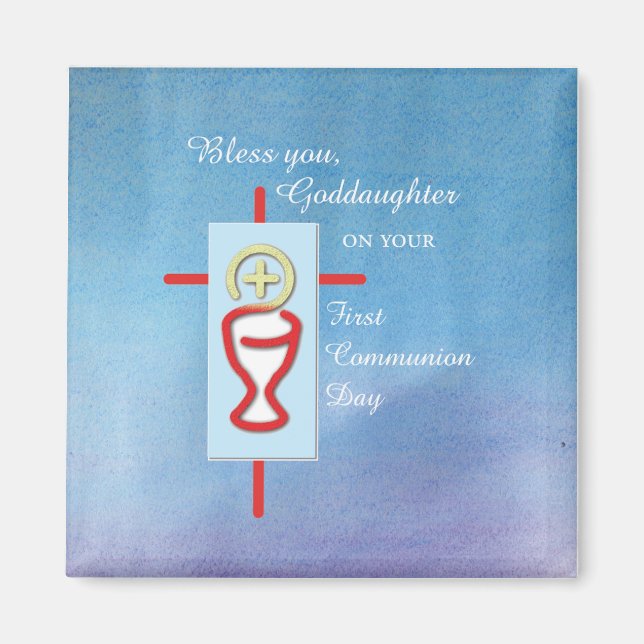 Íman Godfilha, Primeira Comunhão Sagrada, Turquesa (Frente)