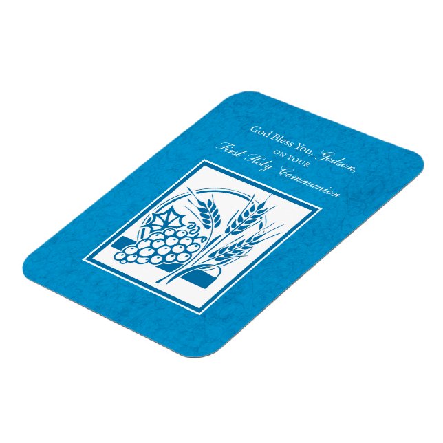 Íman Godson First Communion, Trigo, Uva Azul (Left Side)