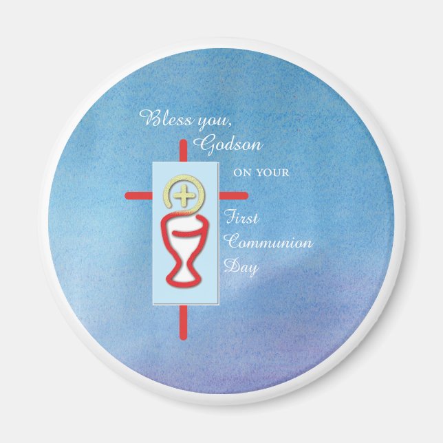 Íman Godson, Primeira Comunhão, Azul (Frente)