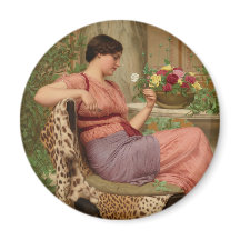 Godward O tempo dos rosas CC0628 Arte Redonda