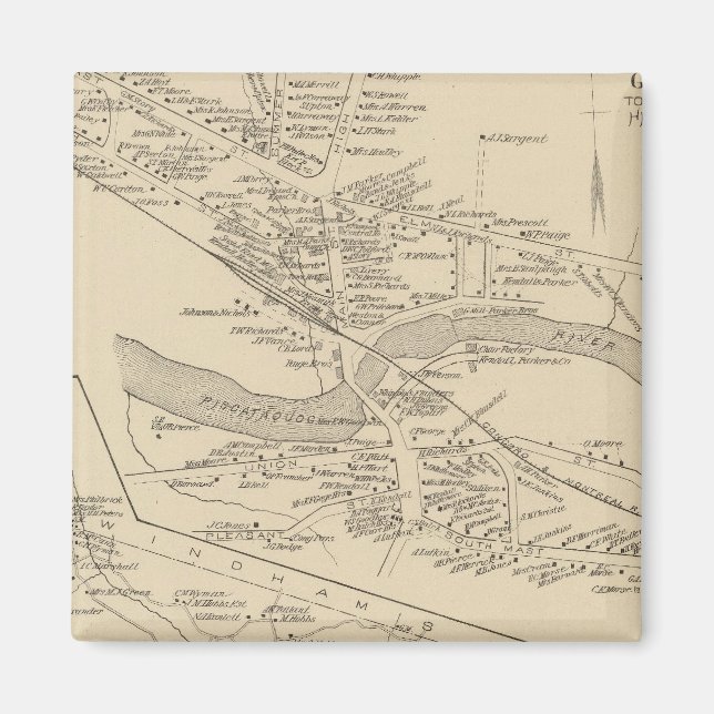 Íman Goffstown PO, Pelham (Frente)