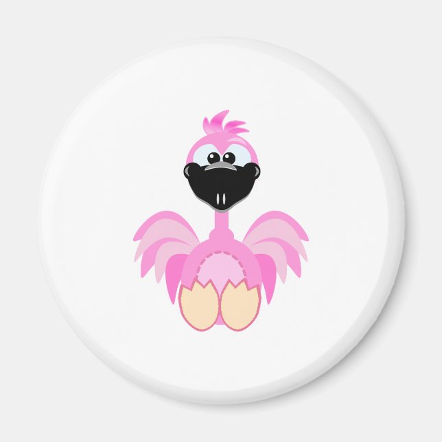 Íman Gofkins flamingo (Frente)
