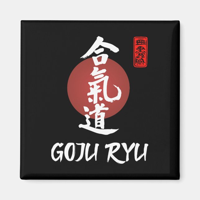 Íman Goju Ryu Karate Uniform Goju Ryu Uniform Calligrap (Frente)