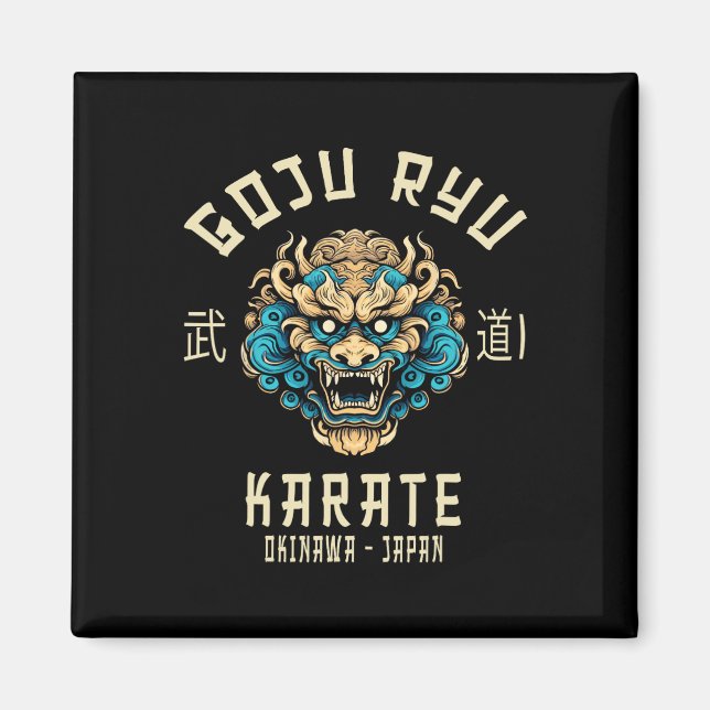 Íman Goju Ryu Martial Arts Clothing Co. Goju Ryu Karate (Frente)